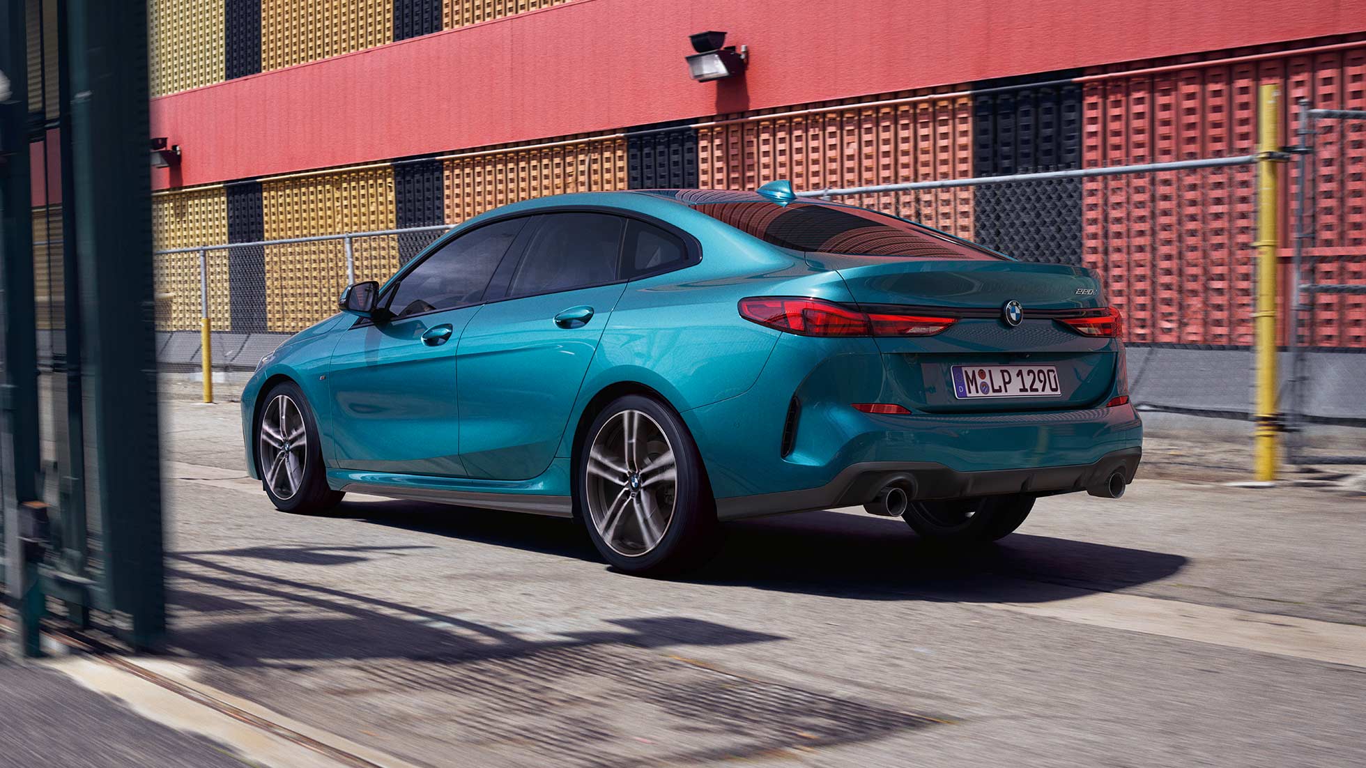 Powerful rear BMW 2 Series Gran Coupé Powerful rear BMW 2 Series Gran Coupé